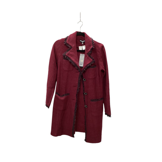 Coat Peacoat By Karl Lagerfeld In Red, Size: S