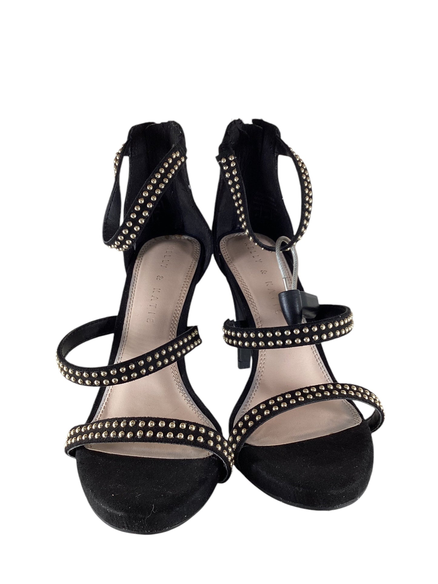 Sandals Heels Stiletto By Kelly And Katie In Black, Size: 6