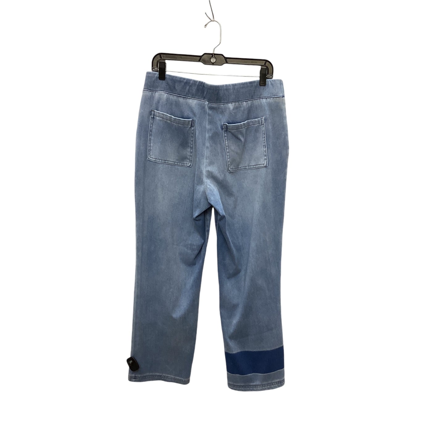 Jeans Straight By Logo In Blue Denim, Size: 12