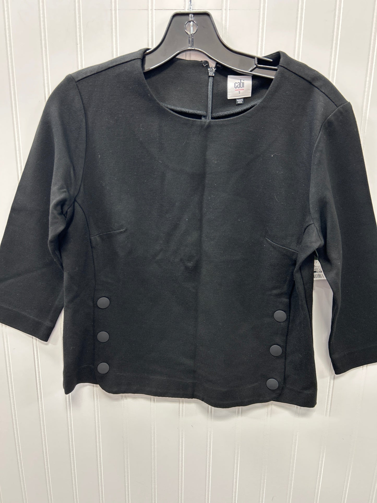 Blouse Ls By Cabi In Black, Size:S