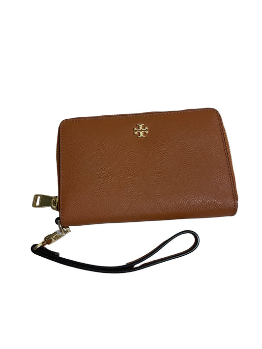 Wristlet Designer By Tory Burch In Tan, Size:Small