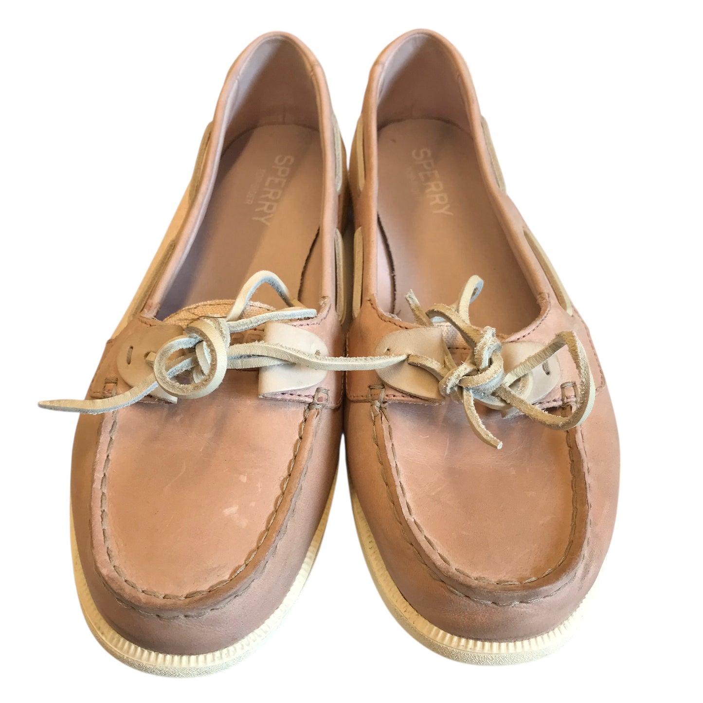 Shoes Sneakers By Sperry In Beige, Size:9