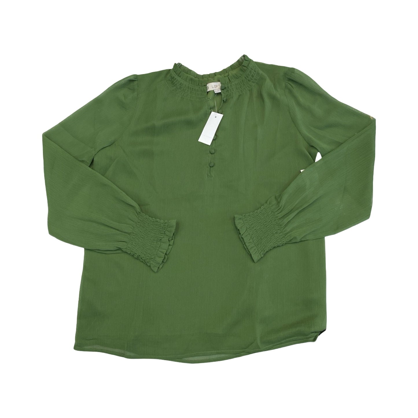 Top Ls By Loft In Green, Size:Xs