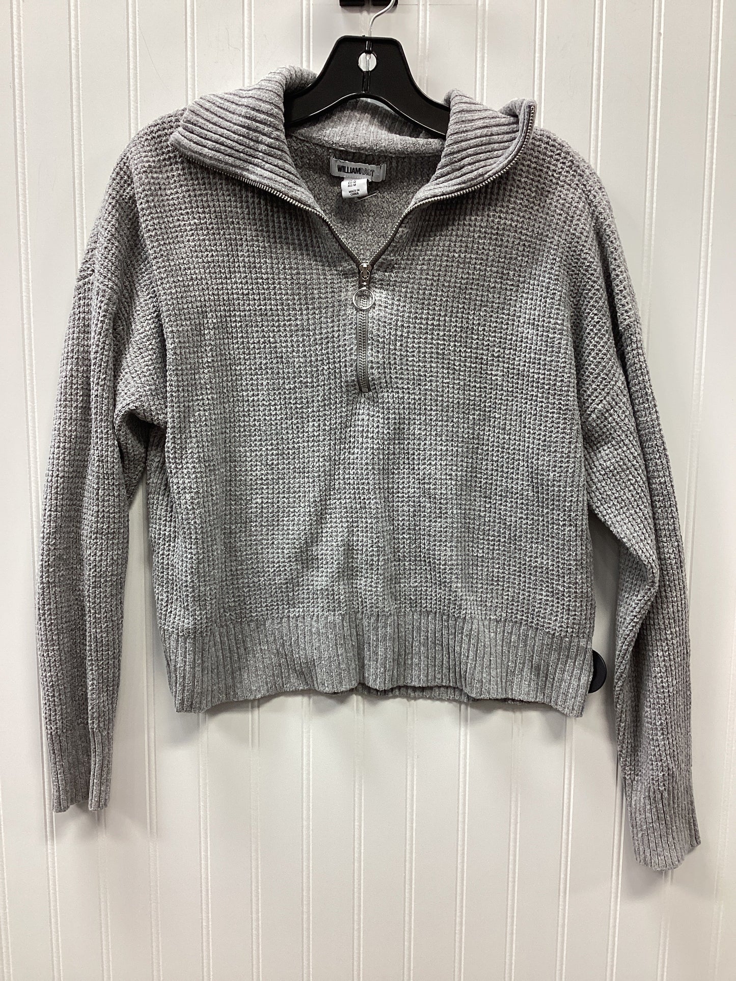 Top Ls By William Rast In Grey, Size:M