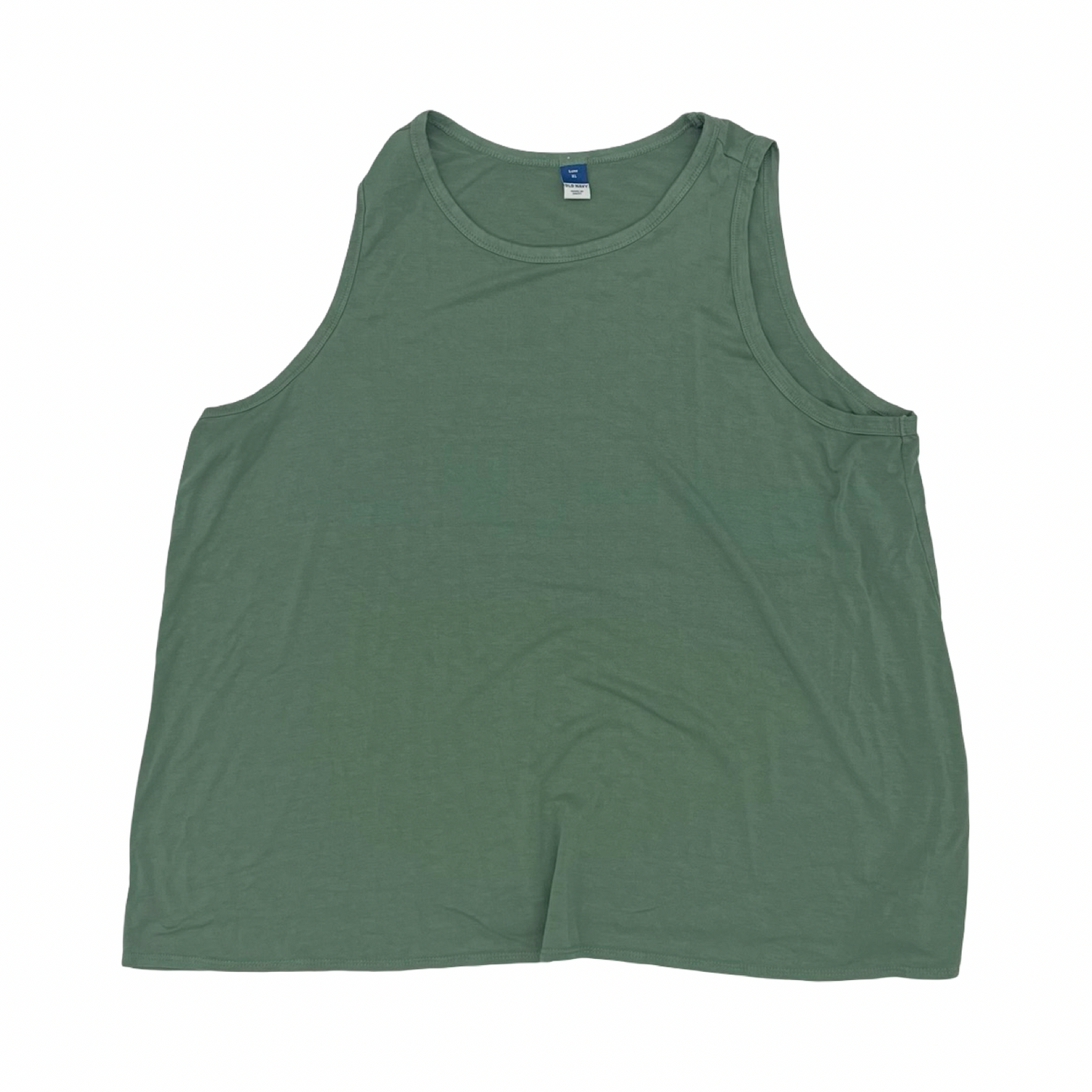 Top Sleeveless By Old Navy In Green, Size:Xl
