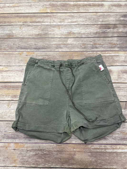 Green Shorts Fashion Nova, Size 1x
