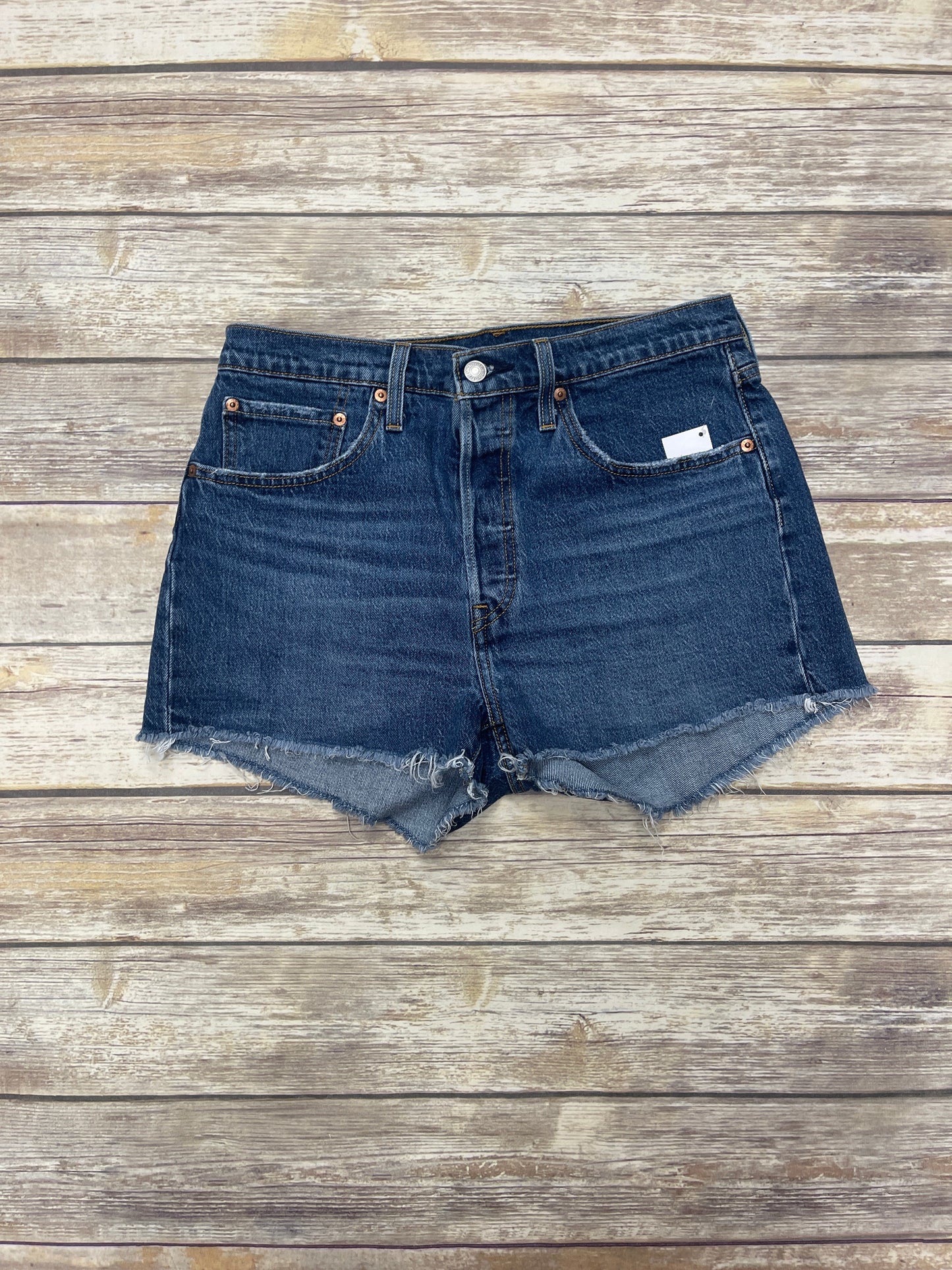 Blue Denim Shorts Levis, Size 10