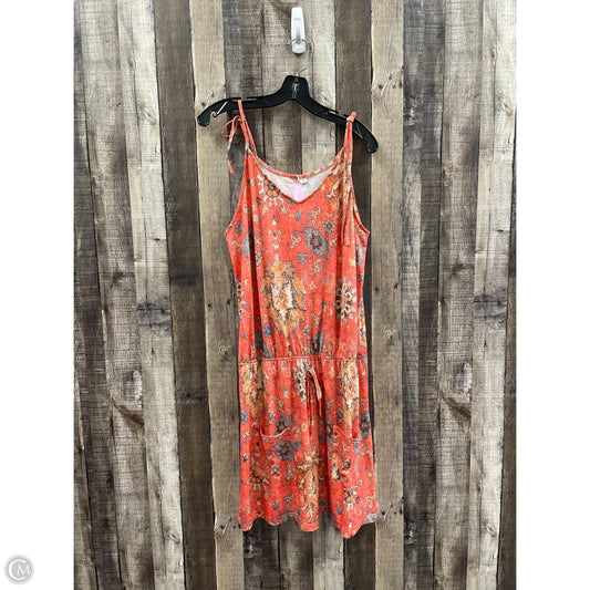 Dress Casual Short By Cmf In Orange, Size: Xl