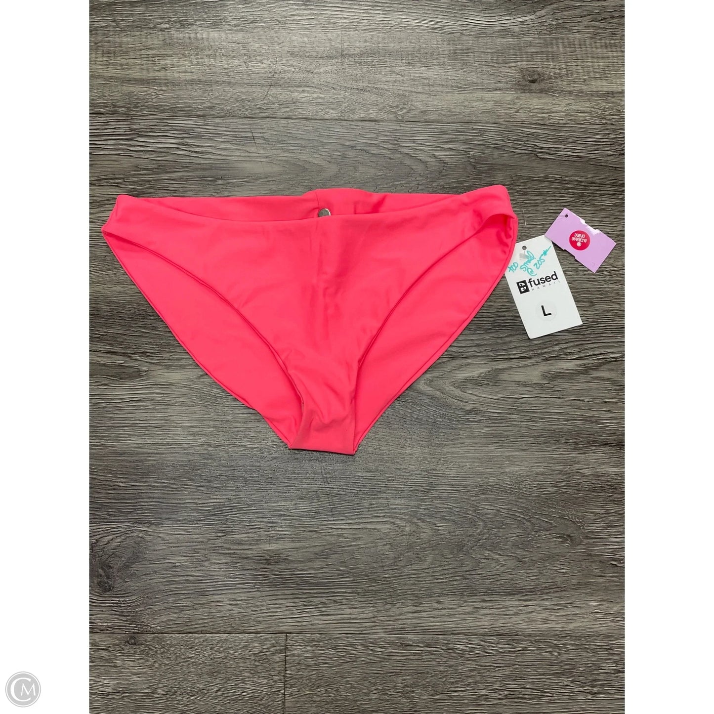 Swimsuit Bottom By Cme In Pink, Size: L