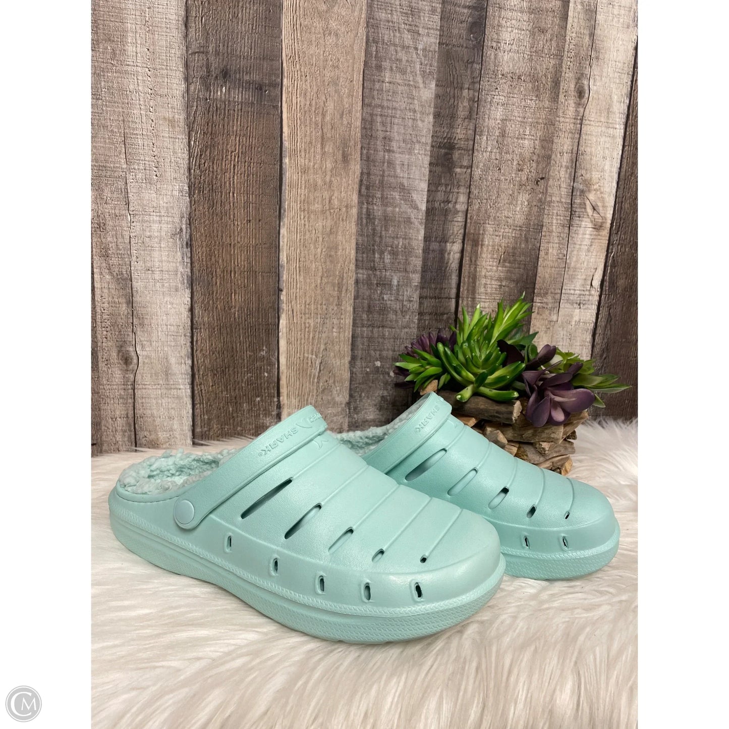 Shoes Flats By Cme In Blue, Size: 9