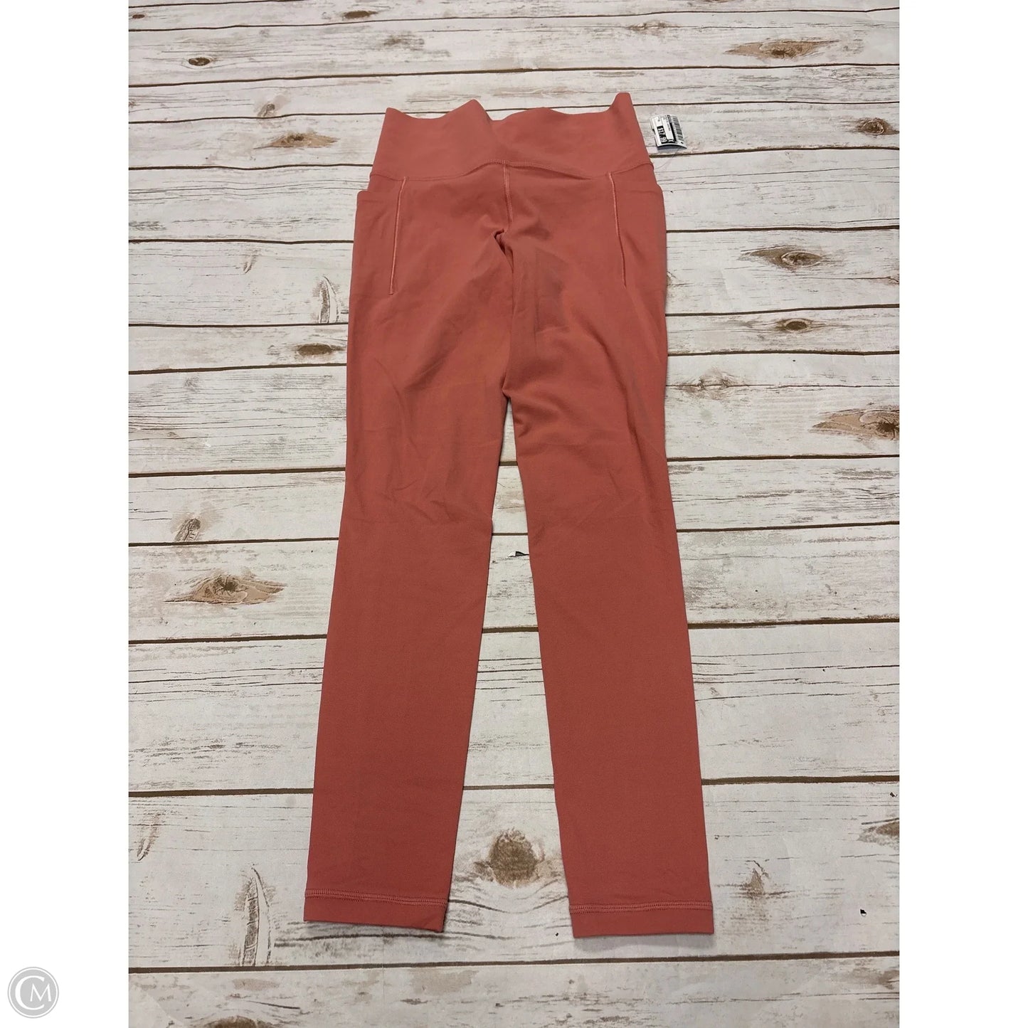 Athletic Leggings By Athleta In Coral, Size: Xs