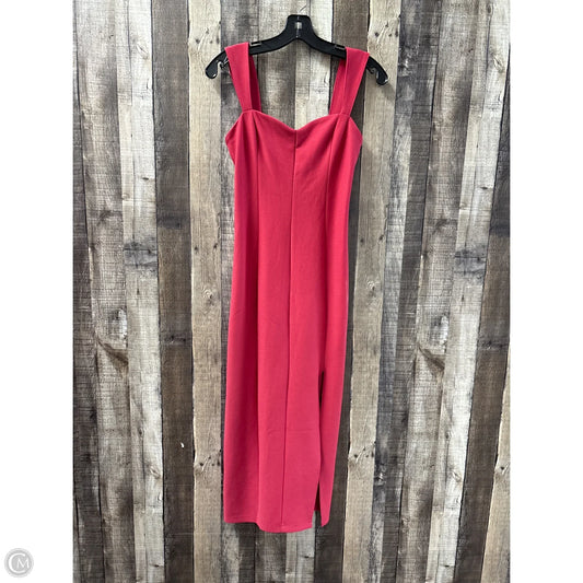 Dress Party Long By Abercrombie And Fitch In Red, Size: S