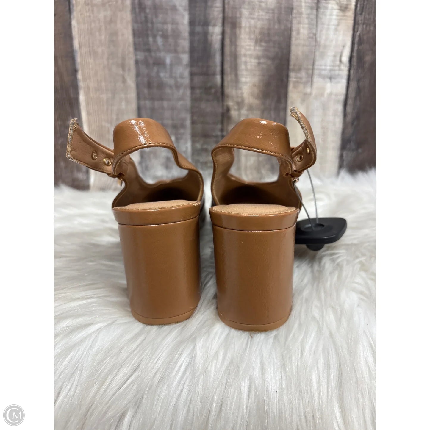 Shoes Heels Block By Chinese Laundry In Brown, Size: 8