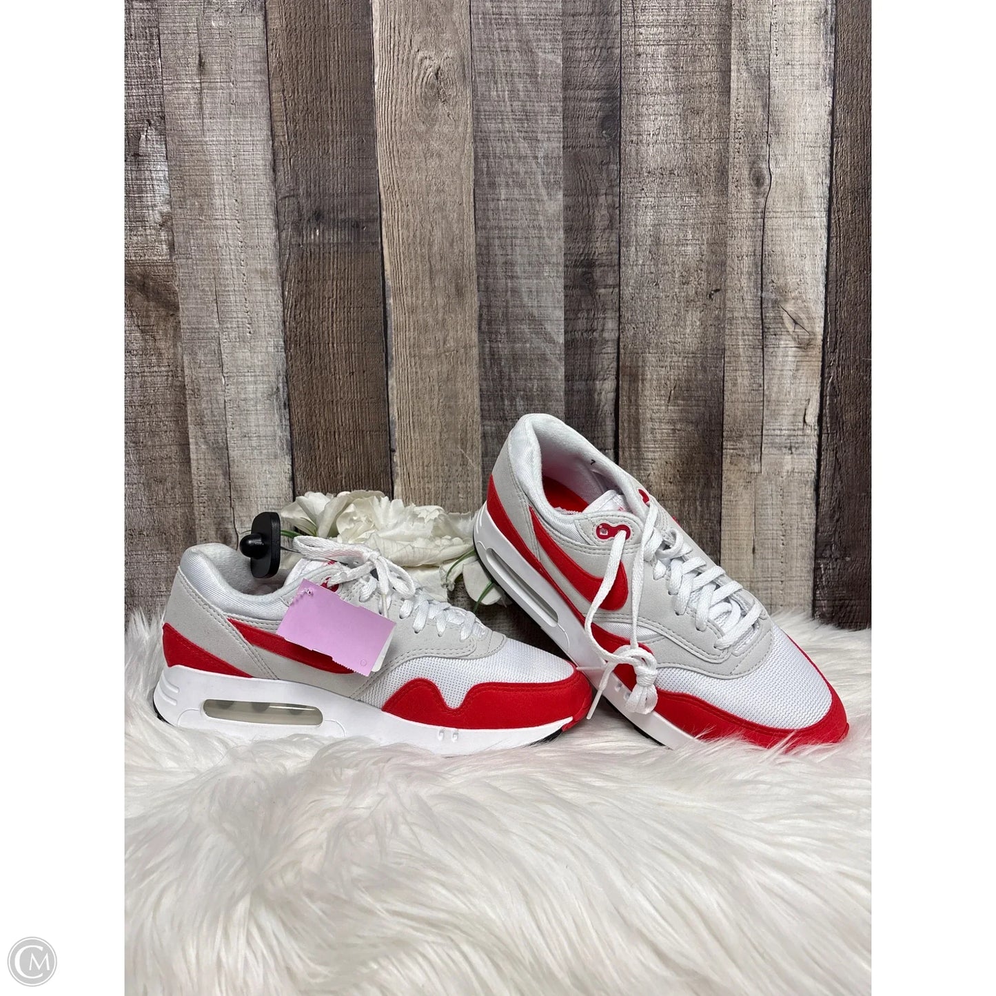 Shoes Athletic By Nike In Red & White, Size: 7
