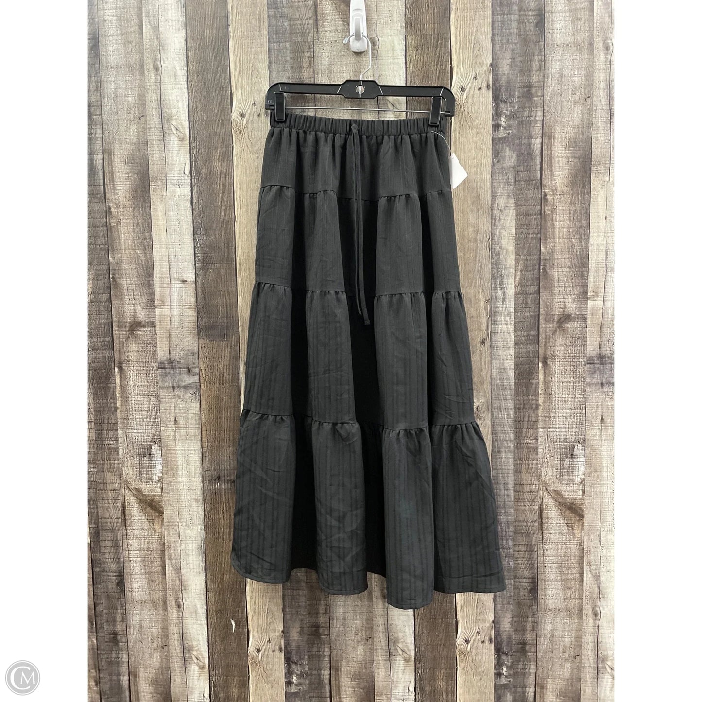 Skirt Maxi By Cmf In Black, Size: Xs