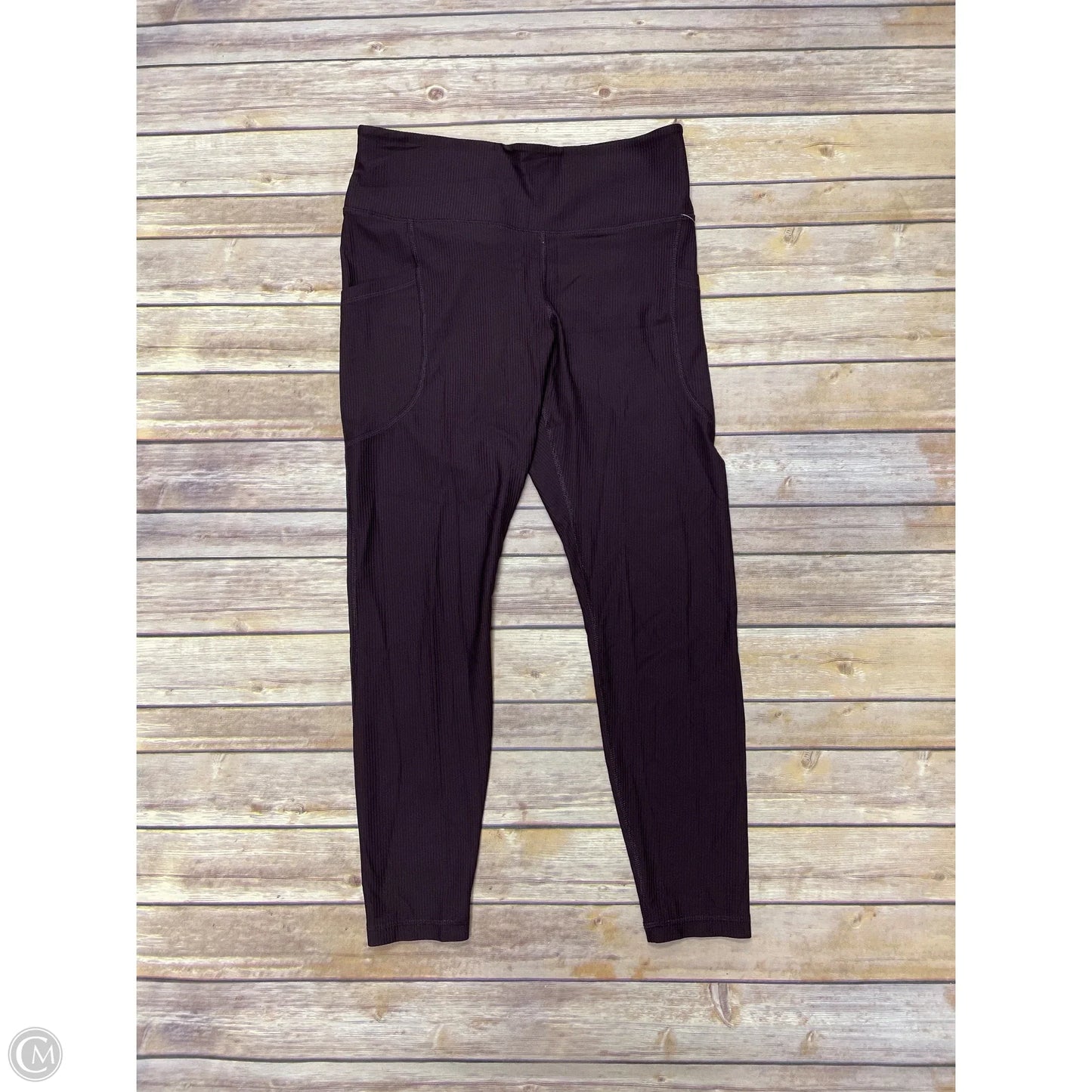 Athletic Leggings By Old Navy In Orange, Size: L