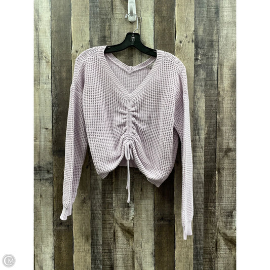 Sweater By Sincerely Jules In Purple, Size: L