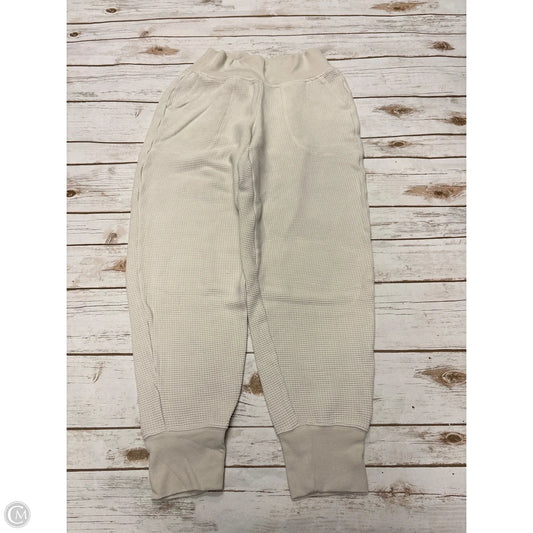 Athletic Pants By Athleta In Cream, Size: Xs
