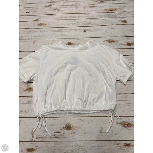 Top Short Sleeve By Lou And Grey In White, Size: M