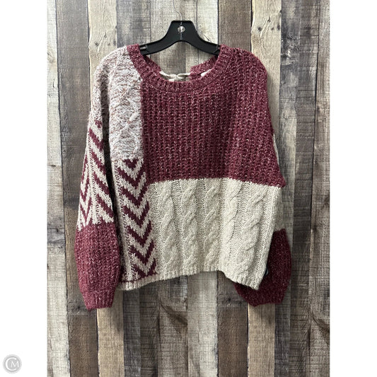 Sweater By Blu Pepper In Multi-colored, Size: S