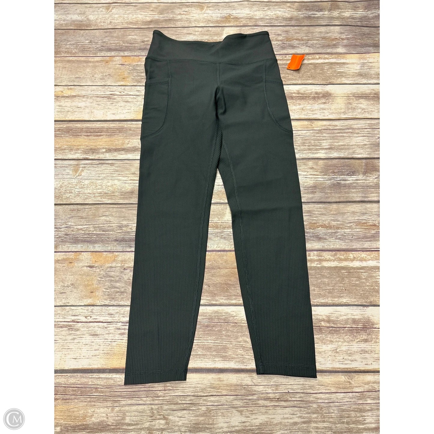 Athletic Leggings By Old Navy In Green, Size: M