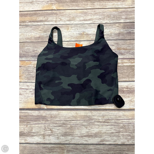 Athletic Bra By Old Navy In Camouflage Print, Size: M