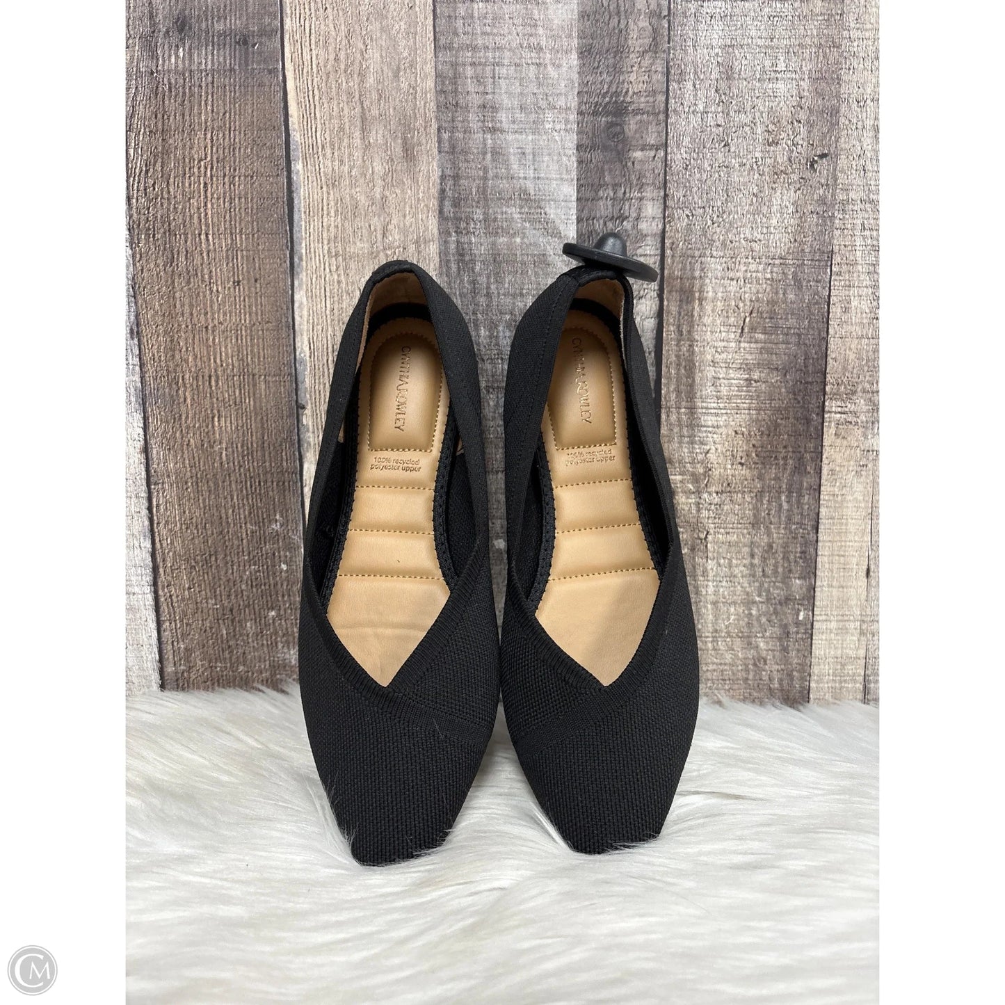 Shoes Flats By Cynthia Rowley In Black, Size: 9