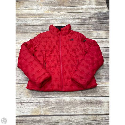 Coat Puffer & Quilted By The North Face In Red, Size: L