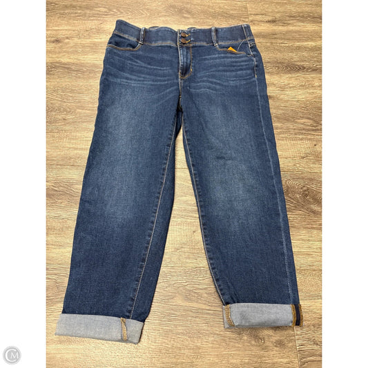 Jeans Straight By Apt 9 In Blue, Size: 14