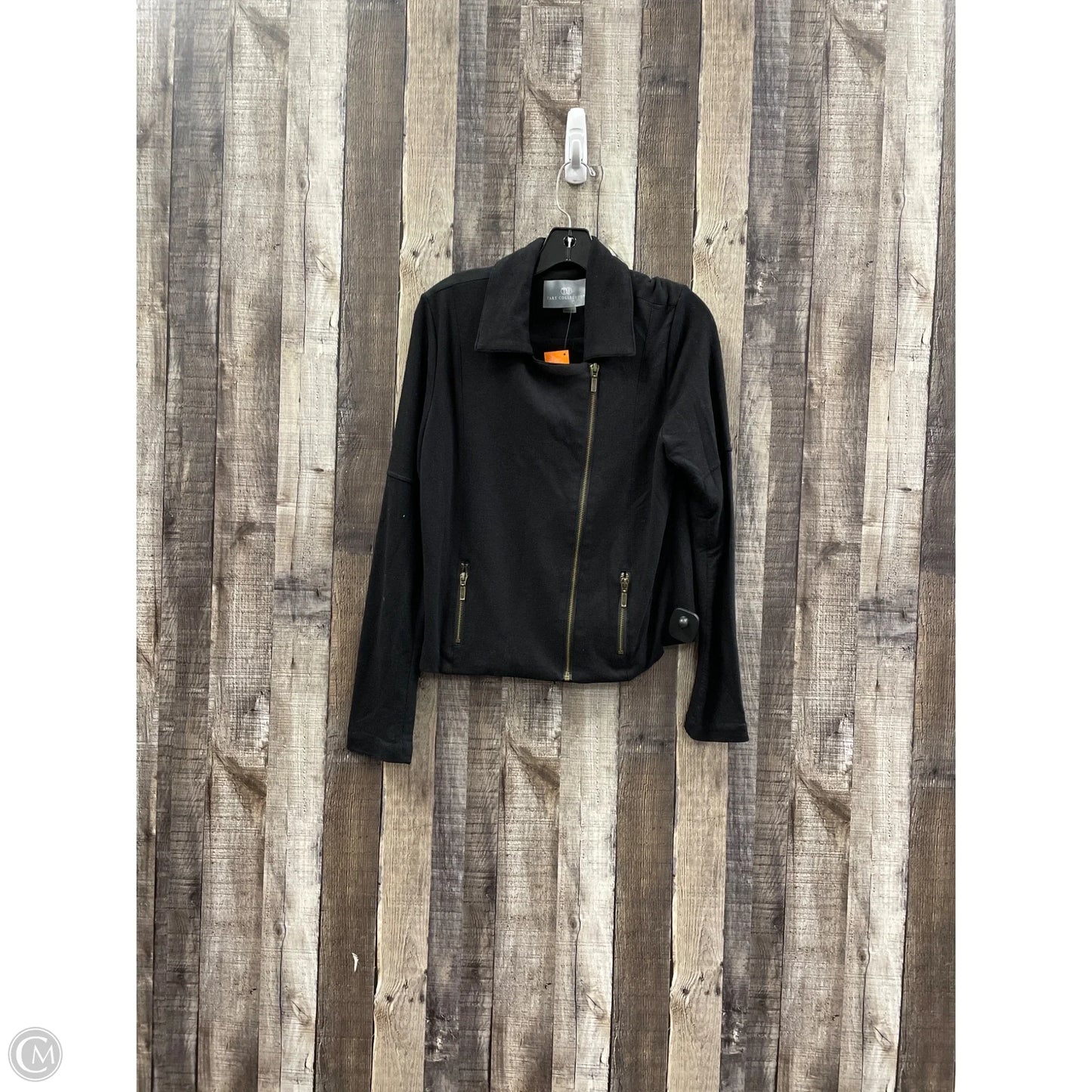Jacket Shirt By Tart In Black, Size: L