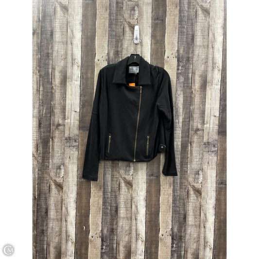 Jacket Shirt By Tart In Black, Size: L