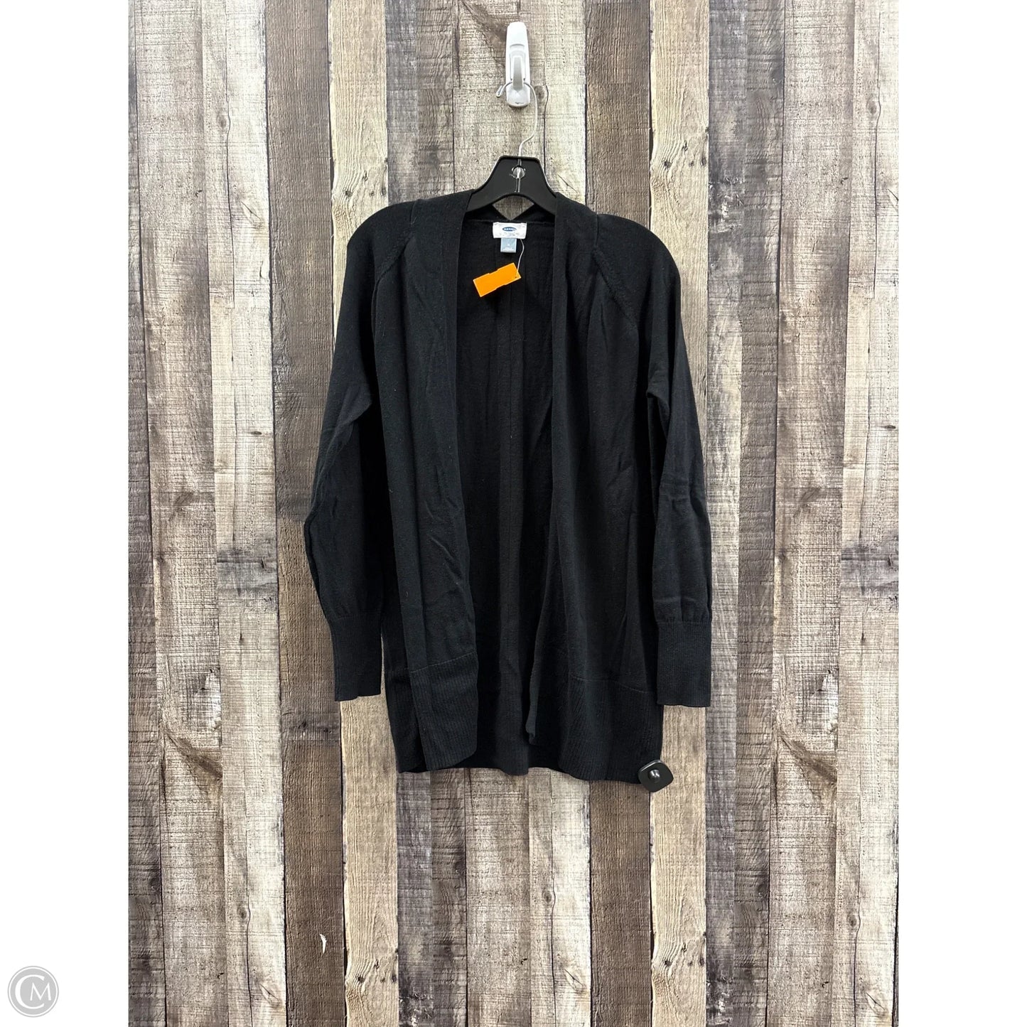 Sweater Cardigan By Old Navy In Black, Size: M