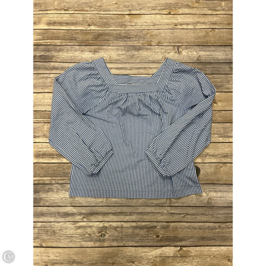 Top Long Sleeve By J. Crew In Striped Pattern, Size: Xs