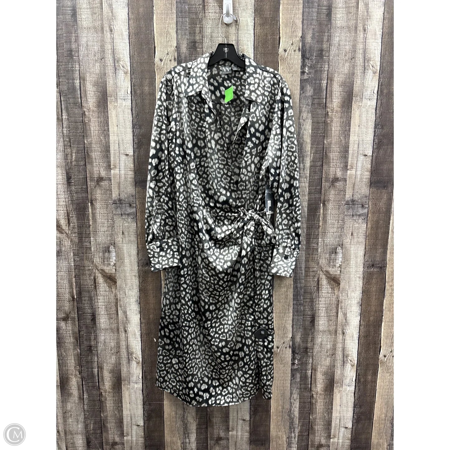 Dress Casual Maxi By Worthington In Animal Print, Size: Xxl