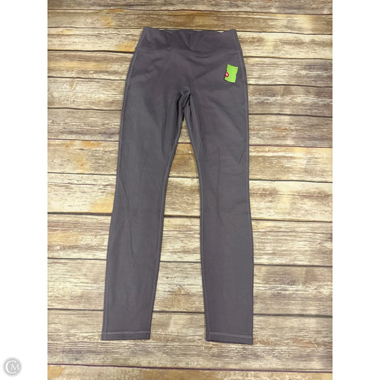 Athletic Leggings By Fabletics In Grey, Size: M