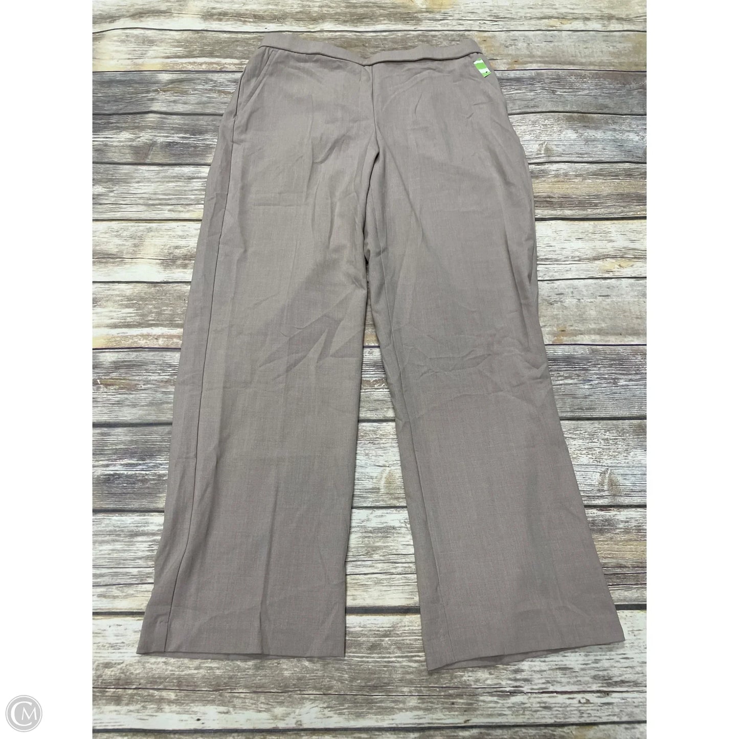 Pants Dress By Briggs In Tan, Size: 12
