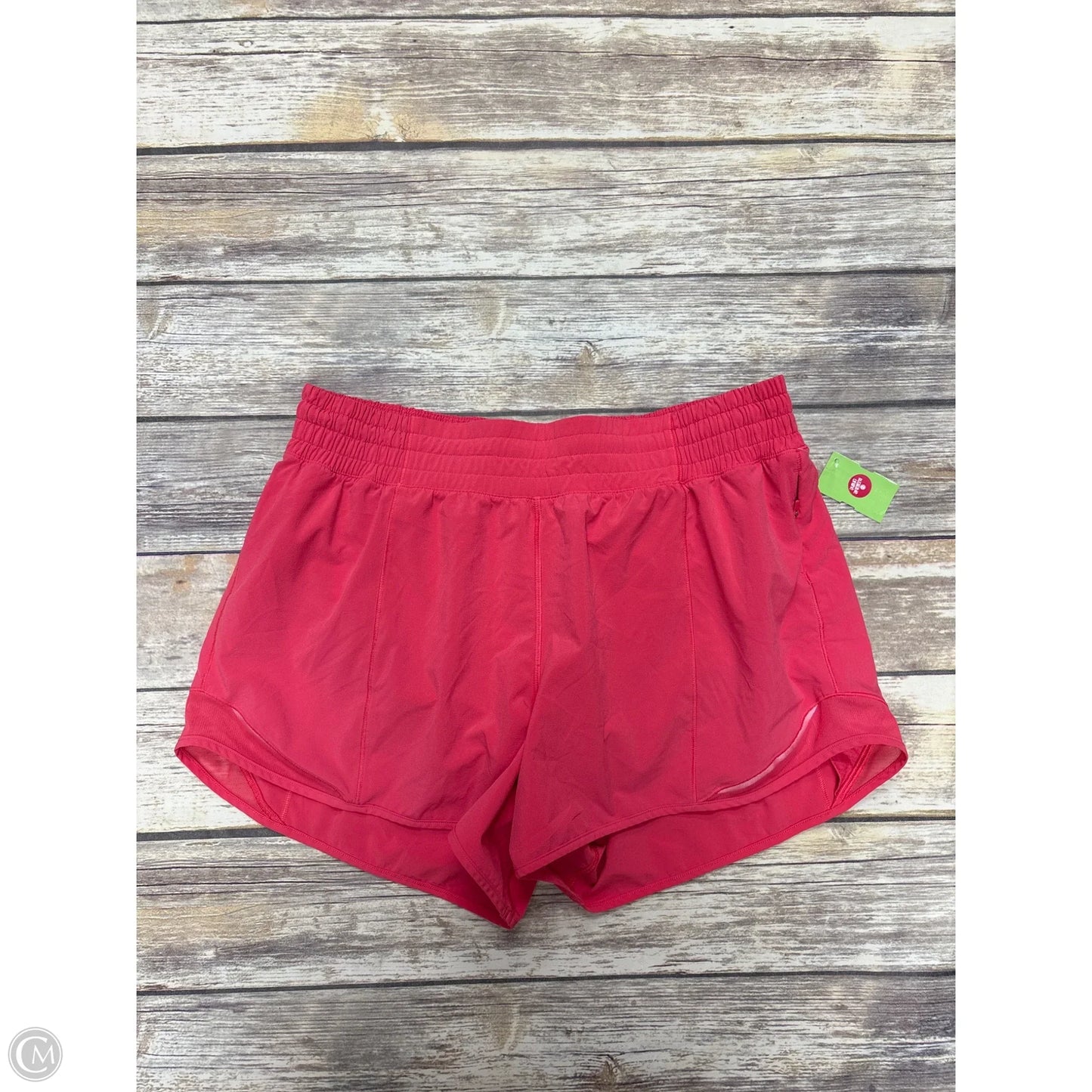 Athletic Shorts By Lululemon In Pink, Size: 12