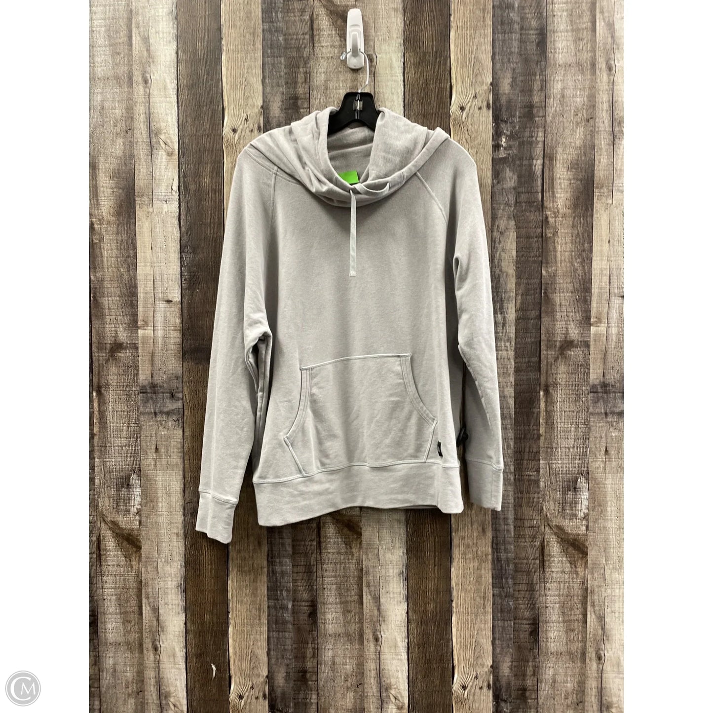 Sweatshirt Hoodie By The North Face In Grey, Size: L