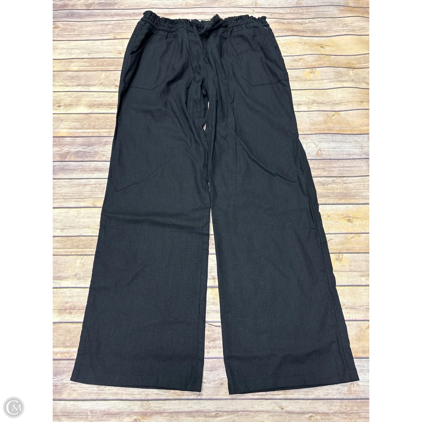 Pants Wide Leg By Cmf In Black, Size: Xl