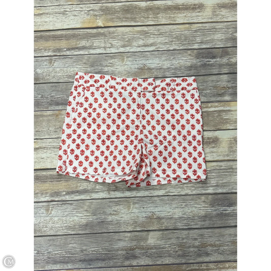 Shorts By Loft In Red & White, Size: 14p
