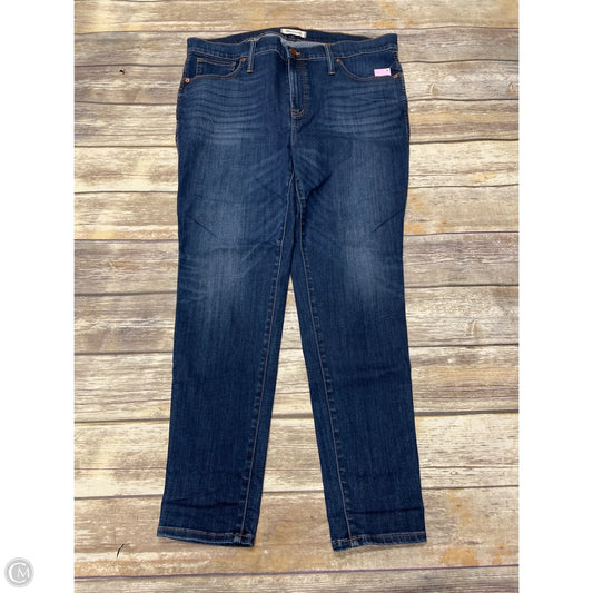 Jeans Straight By Madewell In Blue, Size: 18