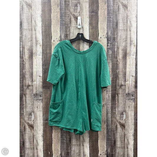 Romper By Free People In Green, Size: M