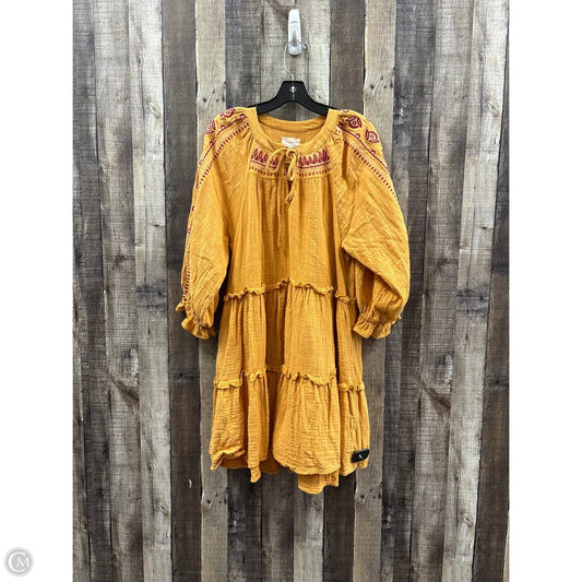 Dress Casual Short By Melloday In Gold, Size: L