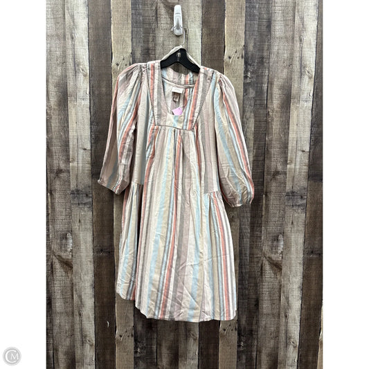 Dress Casual Short By Knox Rose In Striped Pattern, Size: Xs