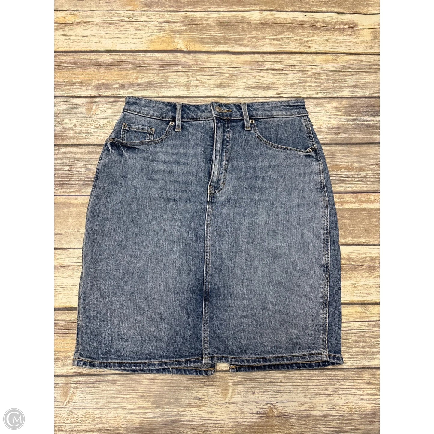 Skirt Midi By Old Navy In Blue, Size: 8