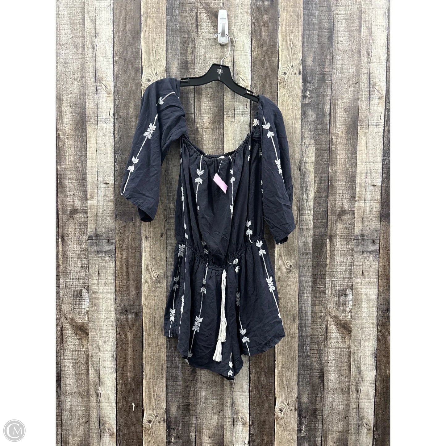 Romper By Cme In Black & White, Size: M
