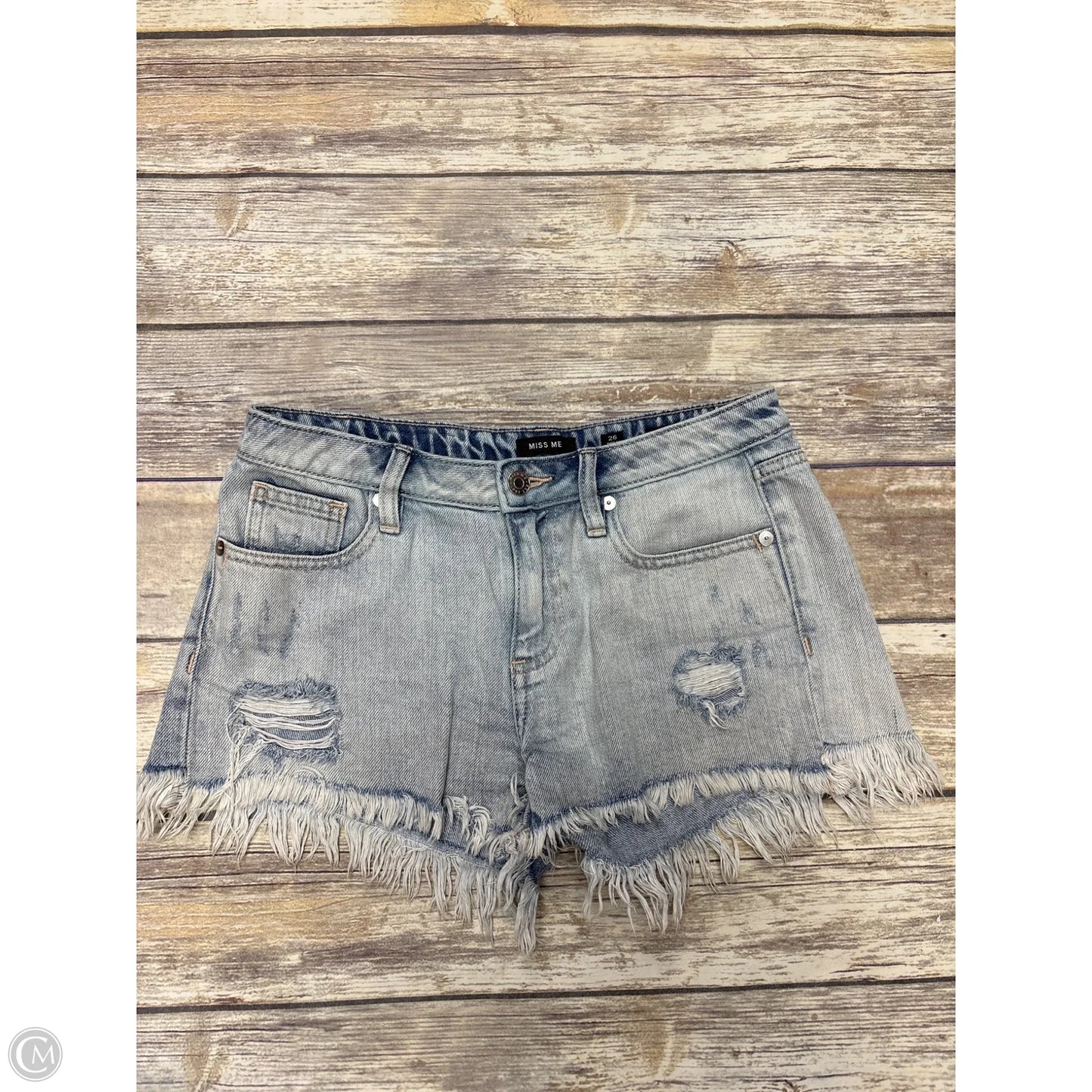 Shorts By Miss Me In Blue, Size: 2