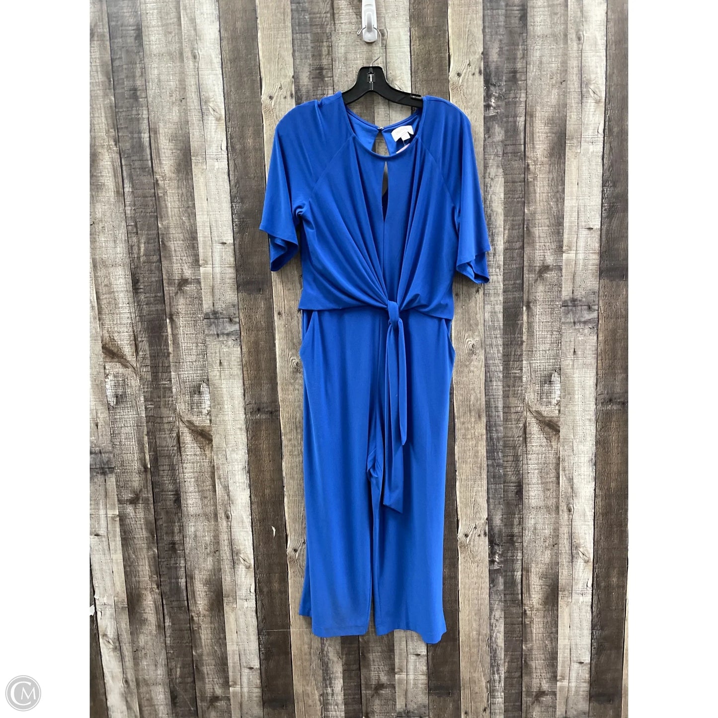 Jumpsuit By Laundry In Blue, Size: 10