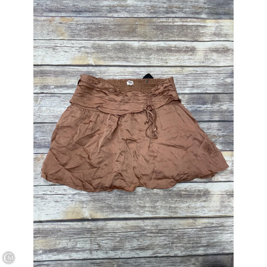 Skirt Mini & Short By Aerie In Tan, Size: L