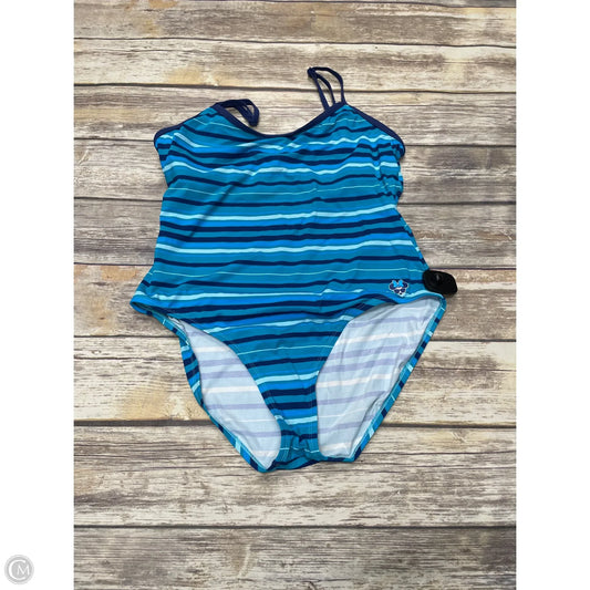 Swimsuit By Disney In Striped Pattern, Size: Xl